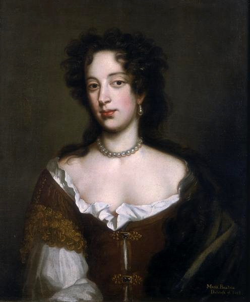 Marie Batrix lonore de Modne - par Willem Wissing - en 1680